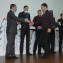 Награждение Почетными грамотами участников волейбольной команды ОАО «Кубаньэнерго» в День энергетика